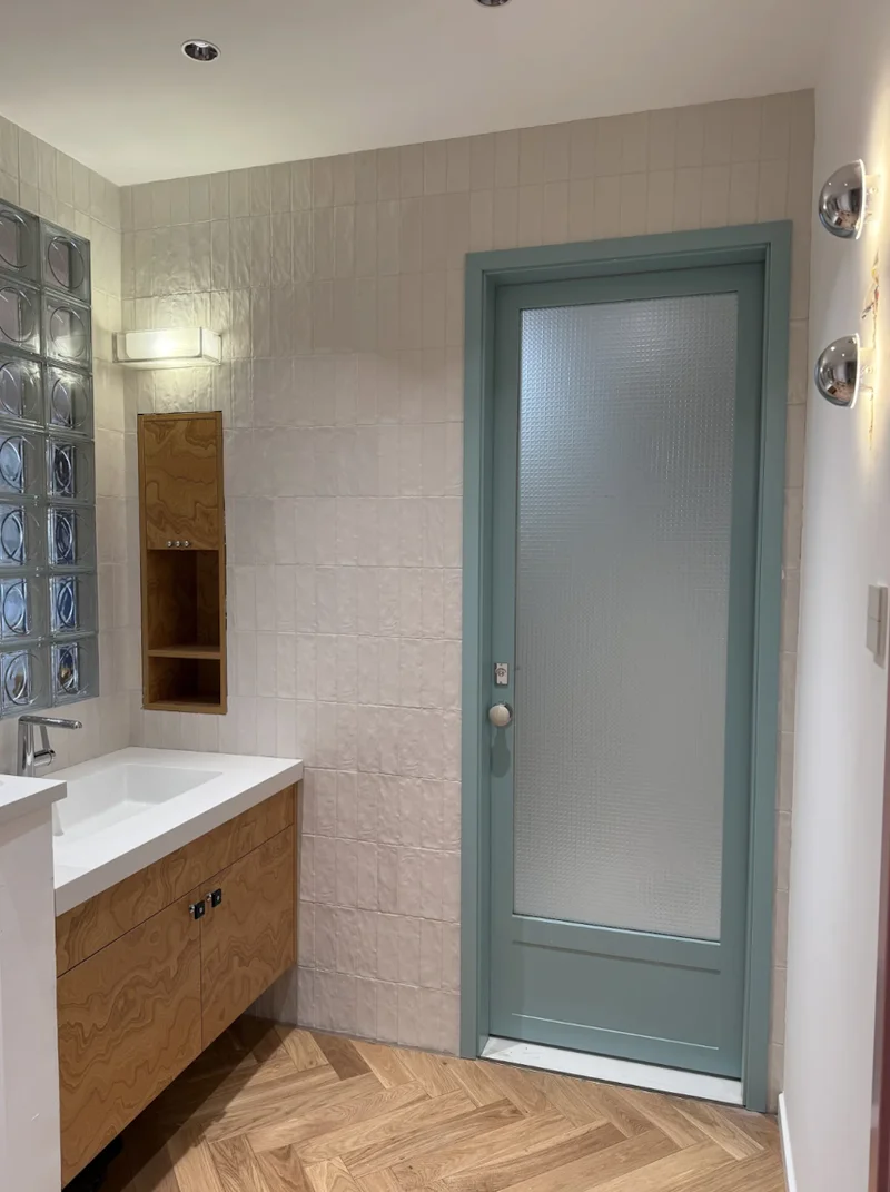 Aluminum glass door after-sales service for overseas clients